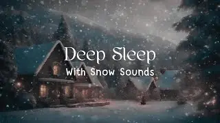 Deep Sleep Snow Sound &ndash; Fall Asleep Fast | Snow Sounds for Sleeping