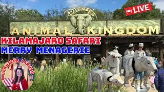 🔴LIVE Animal Kingdom Holidays in Walt Disney World 11/23/2025