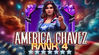 AMERICA CHAVEZ RANK 4 SHOWCASE | DAMAGE AND ROTATION | The Mystic Damage Beast! | MCOC