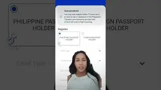 Health  Travel Declaration in the Airport new process .