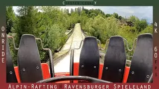 POV &bull; Billy Bibers Alpin-Rafting @ Ravensburger Spieleland  | 4K @60fps