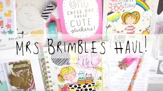 Mrs Brimbles Stationery Haul! May 2016 | MyGreenCow