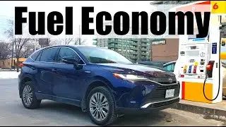 2022 Toyota Venza HYBRID - Fuel Economy MPG Review + Fill Up Costs