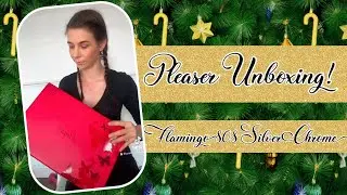 Pleasers Heels unboxing | Flaming 808 in silver chrome | reviewing my new heels