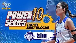 Top 10 Best Blocks | Riza Nogales | 2025 PVL Invitational Conference 