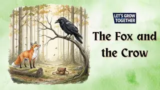 Reading #01 - The Fox and the Crow #fable #listening #english #learning