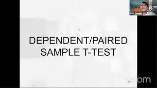 Dependent T-test