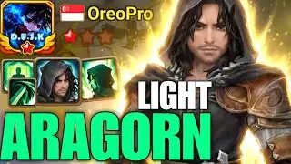 He Tries NEW LIGHT ARAGORN - Summoners War
