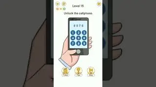 Brain Go 2 Level 15 Unlock the cellphone.