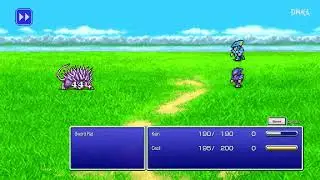 Final Fantasy IV Pixel Remaster - 10 mins of gameplay