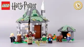 LEGO Harry Potter Hagrid's Hut : An Unexpected Visit 76428 Speed Build