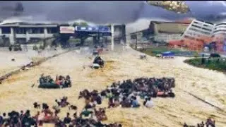 Catastrophic  rainfall in China!! Floods puts South of the country At High Risk