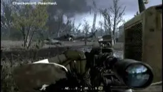 Lets Play Call Of Duty 4: Modern Warfare- All Ghillied Up Part 1