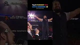 Top 5 FUNNIEST RKO Outta Nowhere 🤣  #wwe #wwehistory #rko