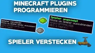 Spieler Verstecken Programmieren! | Minecraft Plugins Programmieren | Deutsch