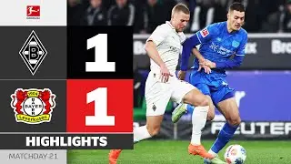 BORUSSIA M'GLADBACH - BAYER 04 LEVERKUSEN | Highlights | MD 21 Bundesliga