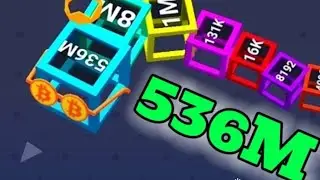 😱🔥 Top Score |  536 MILLION, Part 04 - in Cube Arena 2048, Rasel Khan Etcetera gaming channel 😱🔥Janu