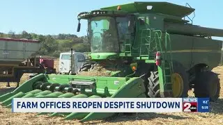 Farm offices reopen despite shutdown