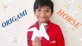 ORIGAMI HORSE/Origami Horse Easy/Paper Horse Very Easy/DIY/Dhyan's Creative World
