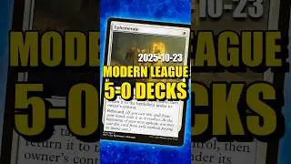 UNDEFEATED MTG Modern League Decklists (2025-10-23) #davidroyale  #modern #modernmtg
