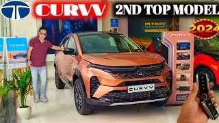 TATA CURVV 2ND TOP MODEL REVIEW : TATA CURVV ACCOMPLISHED S 2024 REVIEW : CURVV @NarrusAutovlogs