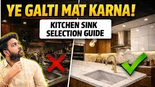 Kitchen Sink Selection 101: Everything You Must Know | SS vs Quartz Sink