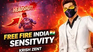 YOUR OWN SENSI🇮🇳 | KRISH ZENT NEW SENSITIVITY ⚙️🤯 | ANDROID OR IOS 🔥 | HOW TO USE PAID SMAKEENSI 🤔 |