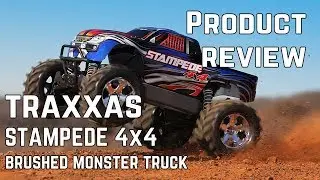 Traxxas Stampede 4x4 Brushed 4WD 1/10 scale monster truck (67054-1) - Product Review