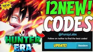 New!! 💥 Hunter Era Roblox Codes August 2024 - All New Hunter Era Codes 2024 - Hunter Era Codes