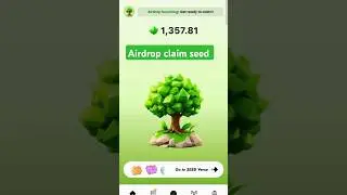 Seed claim #seedairdrop #seeds #seednews
