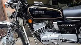 2024 Yamaha RX100 Restoration | Factory Look | Old Motorcycle Restoration