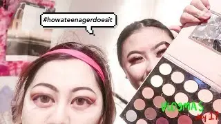 Teenager DOES MY MAKEUP... 🎄Vlogmas Day 17!