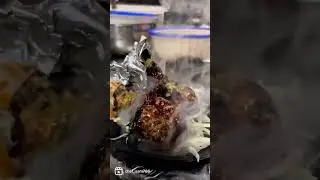 Lamb chop  sizzler 🤤#indian #asmr #youtubeshorts #sizzlers #mutton #indianfood