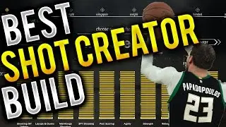 NBA 2K17 Tips: BEST SHOT CREATOR BUILD! HOW TO CREATE A 99 OVERALL SHOT CREATOR IN 2K17!