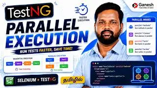TestNG Parallel Execution in Tamil | Run Tests Faster with Parallel Testing | Selenium Tutorial