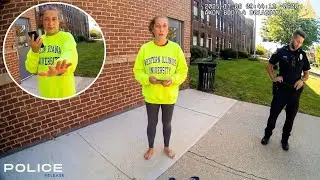 No-Nonsense Cop Surprises DUI Mom at School Pick Up, Ends Badly