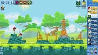 Angry Birds Friends Tournament Level 4 Week 162 Power Up Highscore Walkthrough