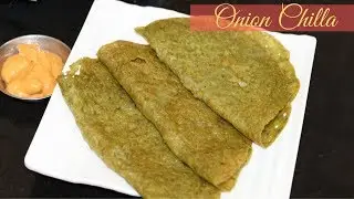 हरे प्याज का चीला | How to make Green Onion Chilla by tastycuisine #OnionChillaBytastycuisine