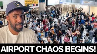 Рейсы отменены. Неоплаченные сборы TSA. Начинается крах аэропортов Америки!