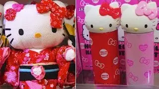 Japanese IDOLS & KAWAII Hello Kitty items - KIDDY LAND Harajuku shop | アイドルがハローキティグッズを紹介