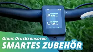 Reifendruck Live im E-Bike Display 👉 Luftdrucksensor von Giant macht's m&ouml;glich!