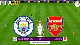 FIFA 20 | Manchester City vs Arsenal - Premier League - Full Match & Gameplay