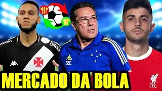 LUXEMBURGO NO CRUZEIRO | 1&ordm; REFOR&Ccedil;O NO VASCO 2024 | SPFC PODE PERDER ZAGUEIRO e MAIS MERCADO DA BOLA