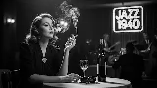 Retro Soul Lounge &ndash; 1940s Jazz Noir Meets Lo-Fi R&B and Cinematic Ambience of Neon and Rain