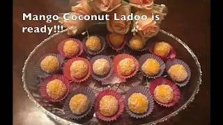 Mango Coconut Ladoo
