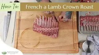 How to French a Lamb Crown Roast or Rack of Lamb