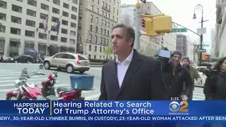 Hearing Related To Search Of Trump Attorney's Office