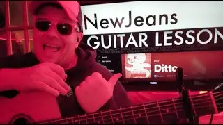 How To Play Ditto - NewJeans Guitar Tutorial