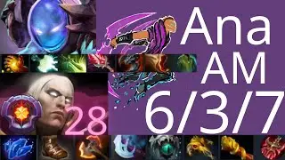 Ana Anti-Mage vs Riki, Axe, Invoker - well farmed - SMASH vs OG g1 DPC dota2