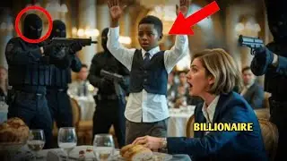 4 Men Attack BILLIONAIRE at Restaurant FROZE Seeing Who the Black Teen Really Was
